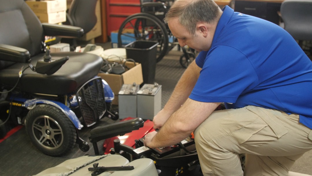 Power Wheelchair Repairs Michigan by Christian Mobility Adrian